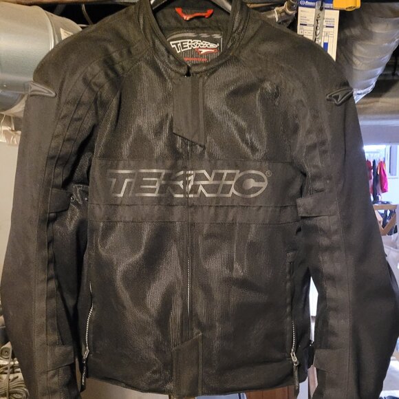 TEKNIC Motorcycle jacket - mesh - with armour. Size 42 - Picture 1 of 5
